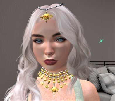 Second Life Marketplace - Sun necklace and head dress